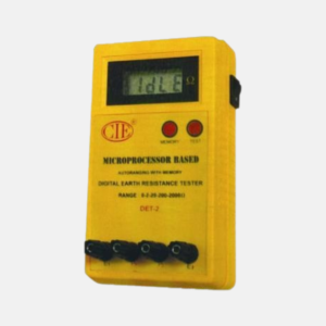 digital earth tester model: det 2000